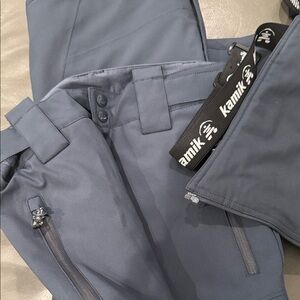 Kamik Men's Dark Gray Cargo Pants